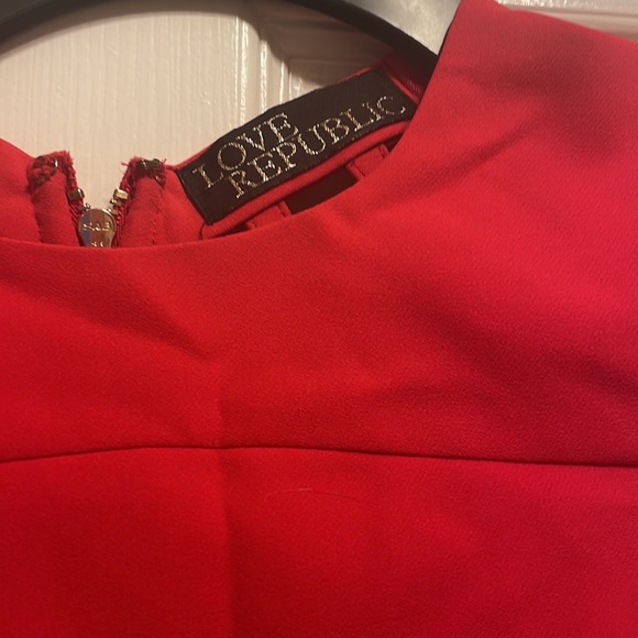 LOVE REPUBLIC red dress 00 - Picture 3 of 4